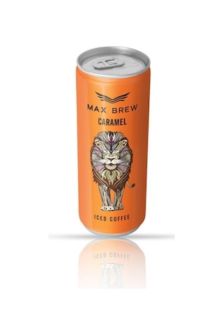 Max Brew Caramel Soğuk Kahve 250 Ml 12 Adet Çözünebilir