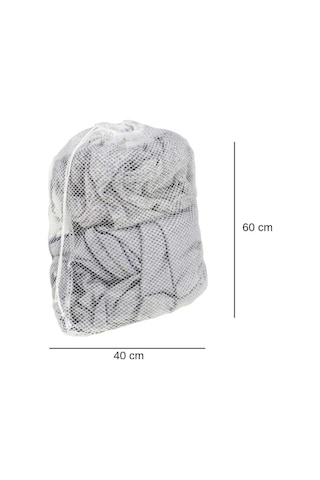 Midi Çamaşır Yıkama Filesi 40x60 Cm 50'li Set Beyaz