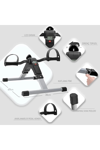 Dynamic W003 Katlanabilir Dijital Göstergeli Direnç Ayarlı