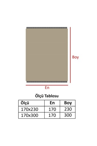 Trendy Koltuk Örtüsü Bej 170 X 230 Çok Renkli