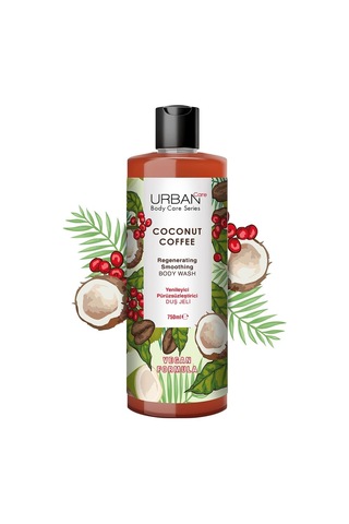 Urban Care Coconut Coffee Yenileyici Ve Pürüzsüzleştirici Duş Jeli, 750 Ml Diğer