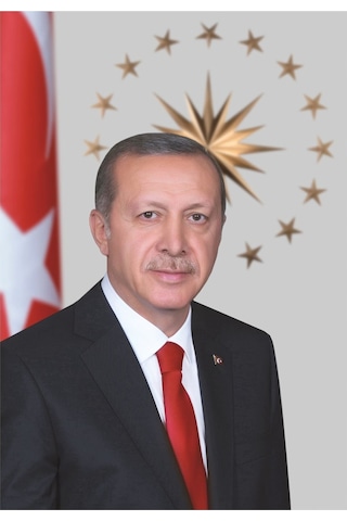Cumhurbaşkanı Recep Tayyip Erdoğan Portresi 100x150 Cm Tek Ebat