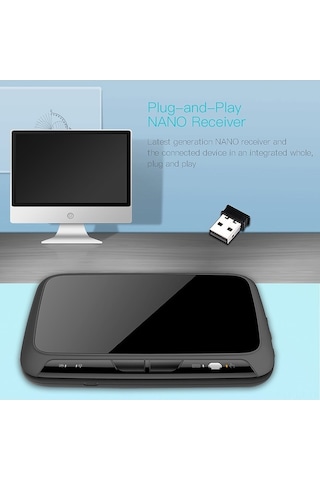 Carrier "2.4ghz Kablosuz Klavye Ve Dokunmatik Pedli Tv Kumandası