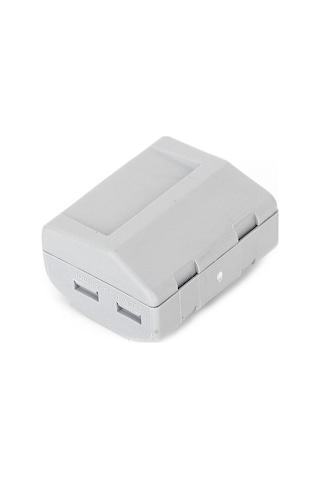 Besthome1 10 Adet 5 Yollu Gri Nylon Bağlayıcı, 250v 20a, Islak İzole, Sigortalı, Güvenli Ampul Montajı