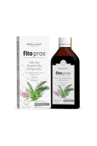 Fito Pros Yakı Otu Kırkkilit Otu Isırgan Otu Sıvı Bitki Ekstraktları Karışımı 250 Ml - Takviye Gıda