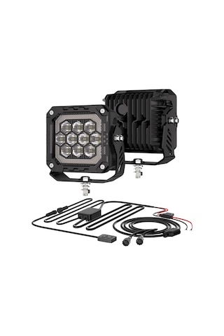 Off Road 4 İnç Led Aydınlatma Kaput Üstü Led Tampon Gündüz Led Ve Sis Farı Projektör Lambası Seti