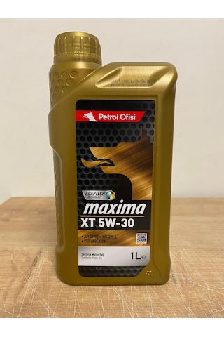 Petrol Ofisi Maxima Xt 5w-30 1litre Sentetik Motor Yağı 1 L