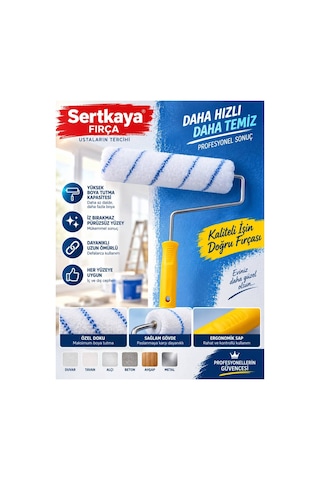 Rulo Tüylü Plastik Boya Rulosu Duvar Boyası Için - 925010451 Rulo Tüylü Plastik Boya Rulosu Duvar Boyası Için - 925010451