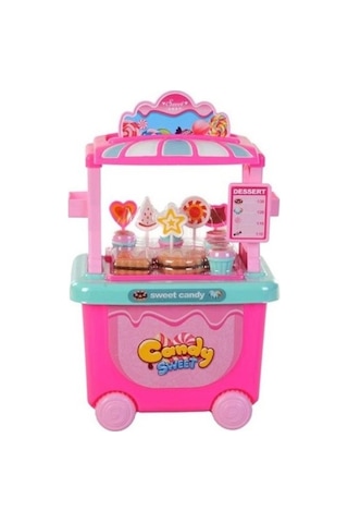 Seyyar Şekerci Arabası Candy Sweet 6058