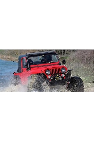 Tarım Garaj 13500 Lbs Elektirkli 12 V Ve Kumandalı Off Road Vinç 6.6 Hp