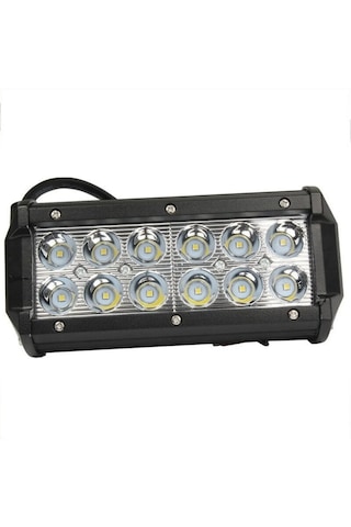 Yenilzd 12 Ledli 36w Metal Kasalı Off Road Gündüz Sis Farı Lambas