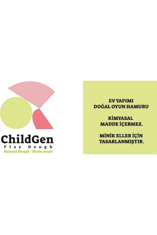 Childgen Oyun Hamuru Seti 6'lı 125 G (6x125gr)