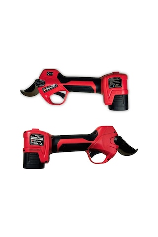 Sc-8614 Üç Akülü Şarjlı Budama Makası 35mm+şapka+yelek Set