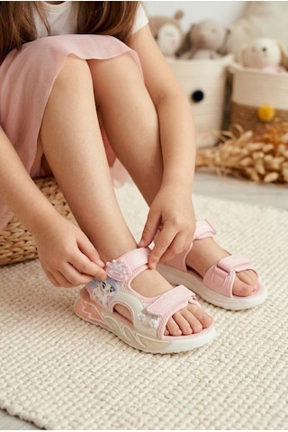 Vicco 332.p26y.176 Pudra Aira Anatomik Kız Çocuk Sandalet