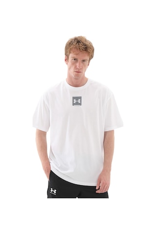 A1386803-101 Under Armour Ua M Hw Os Sm Box Ss Erkek Şort Ve Kapri Beyaz A1386803-101 Beyaz