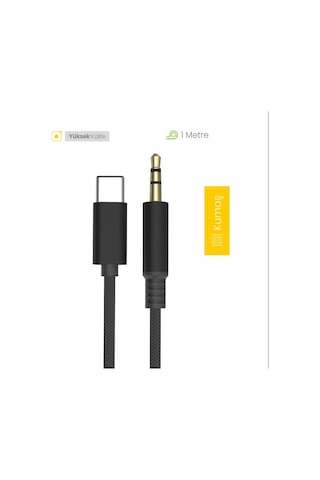 Jopus JO-TY07 Universal Type C DAC Aux Dönüştürücü Kablo