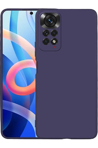 Noktaks - Xiaomi Uyumlu Xiaomi Redmi Note 11s Global - Kılıf Mat Renkli Esnek Premier Silikon Kapak - Rose Gold