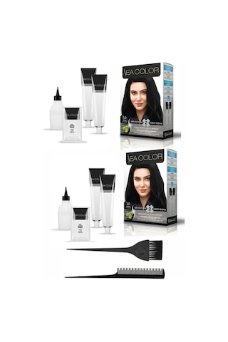 Sea Color Set Boya 1.0 Siyah 2 Adet+Boya Tarağı+Fırça