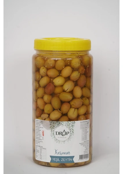 Drop Zeytincilik Edremit Kırma Zeytin 1 KG
