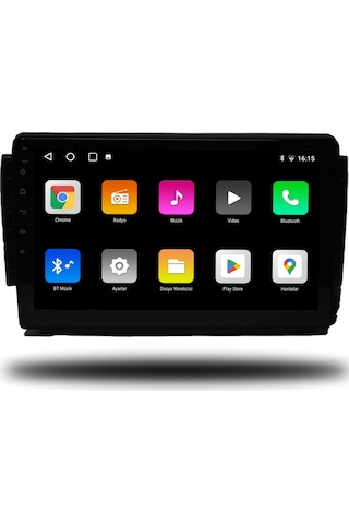 Oskodi Peugeot 208 Android Carplay Multimedya 2012-2020 4gb Ram + 64gb Hafıza