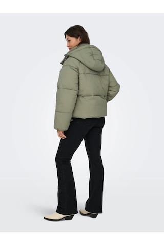 Only Onlhope Short Puffer Kadın Şişme Mont 15322013 Yeşil