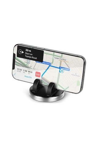 Agoodshop Araç Telefonu Tutacağı, 360 Döndürülebilen Gösterge Paneli Cep Telefonu Tutacağı, Kaymaz Si