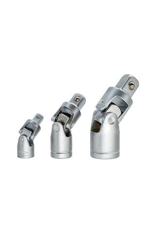 6548 Üniversal Lokma Mafsal Seti 1/4"-3/8"-1/2" 3 Parça