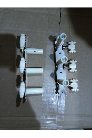 Mitello Gmh911N 3+3 Klasik Gitar Burgu Set + Vida