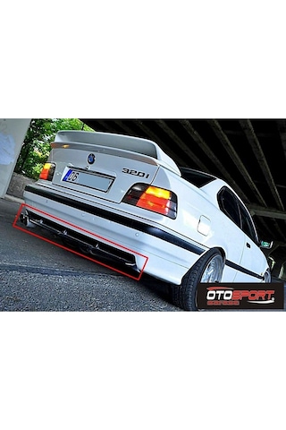 Bmw E36 M Tampon Difüzör Fiberglass Boyasız
