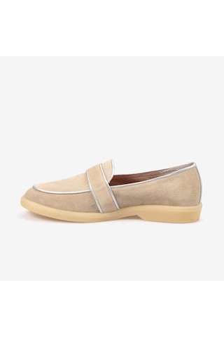 Kemal Tanca Kadın Loafer T101 Bej