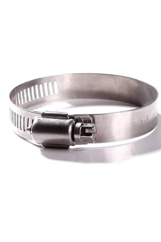 10'lu Paslanmaz Krom Hortum Kelepçesi. Seri 20-32 Mm