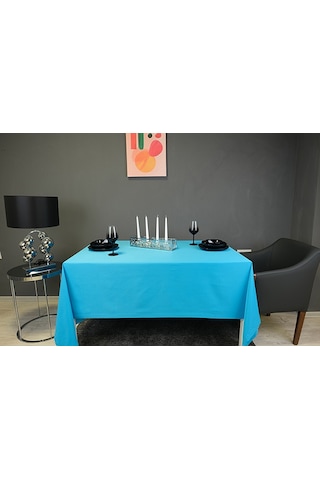 Wicker Masa Örtüsü Koyu Mavi