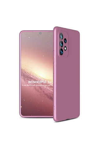 Galaxy Uyumlu A53 5g Kılıf Zore Ays Kapak Rose Gold