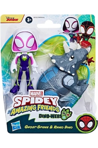 Spidey And His Amazing Friends Dino Webs Ghost-spider Ve Rhino Di