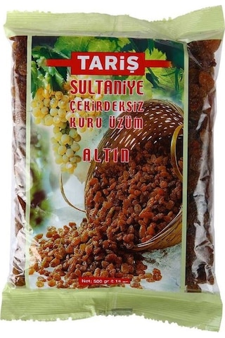 Tariş Sultaniye Çekirdeksiz Altın Kuru Üzüm 500 G Tariş Sultaniye Çekirdeksiz Altın Kuru Üzüm 500 G