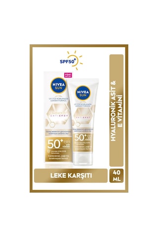 Nivea Sun Luminous630 Leke Karşıtı Güneş Koruyucu Yüz Kremi SPF50+ 40 ML