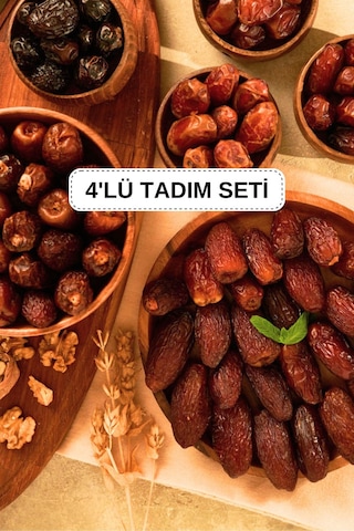 Derme Hurma Tadım Seti 4 x 125 G