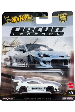 Hot Wheels Premium Cırcuit Legends Pandem Subaru Brz Fpy86 Jbk64 Çok Renkli