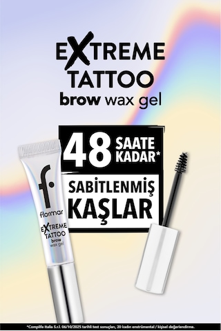Extreme Tattoo Uzun Süre Sabitleyici Etkili Transparan Jel Kaş Wax'ı 8682536110471 4402084