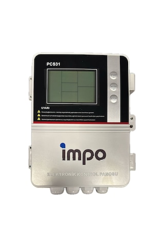 İmpo Pcs31 12,5-15 Hp Lcd Ekranlı Pano - 380 Volt - Tek Pompa İçin