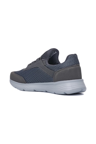 Günlük Erkek Yetişkin Sneaker Büyük Numara 45-50 Spor Ayakkabı Lastik Bağcıklı Nefes Alabilen 110 Füme