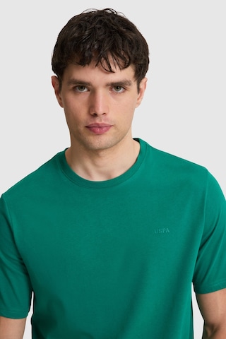 U.S. Polo Assn. U.s. Polo Assn. Erkek Koyu Yeşil Tişört Basic 50327022-vr079 Koyu Yesıl