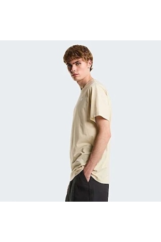 The North Face Evolution Simple Dome Regular Erkek T-shirt Nf0a8cz2dom1 Bej