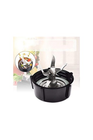 Xurunkeji Oster Osterizer Parçaları İçin Bağlantı Parçalı Blender Bıçağı, Bağlantı Parçalı 6 Noktalı Fusion Bıçağı Kiti Gümüş