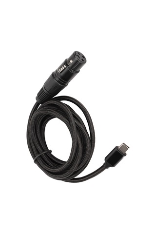 Kosona Type C'den Xlr Dişi Mikrofon Kablosu - 48khz Yüksek Örnekleme Oranı, Hıfı Ses Kalitesi, 3m Uzunluk, Plug & Play - Bilgisayar, Telefon, Tablet Uyumlu