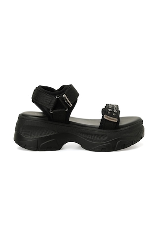 Butigo 26s-304 6fx Siyah Kadın Spor Sandalet 000000000102688899 Siyah