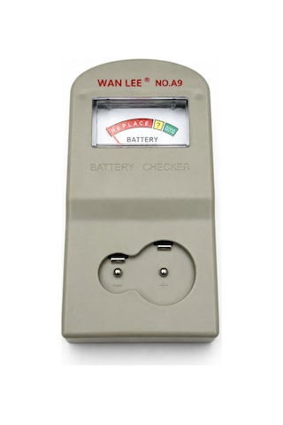 Wan Lee A9 Analog Saat Pili Ve Düğme Pil Test Cihazı