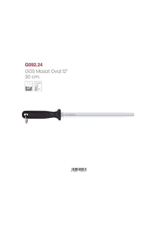 Ggs Masat Solingen Oval Masat No:12 Krom Elmas G092.24