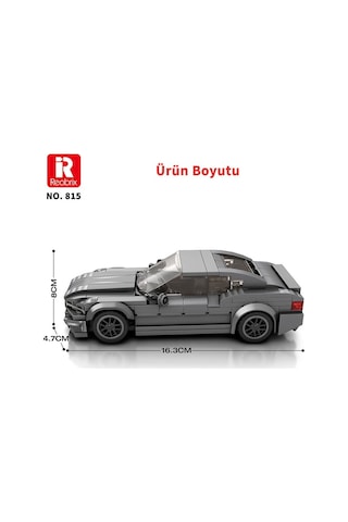 Reobrix Creator 815 Bmw 2 Serisi Spor Araba Yaratıcı Yapı Blok Seti Building Blocks - 369 Parça