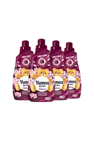Yumoş Extra Konsantre Yumuşatıcı Sakura 4 x 1440 ML